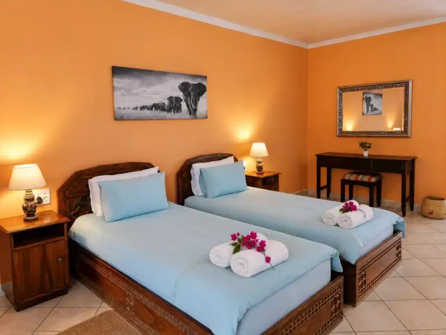 Farm Capbon – Gästezimmer mit zwei Einzelbetten